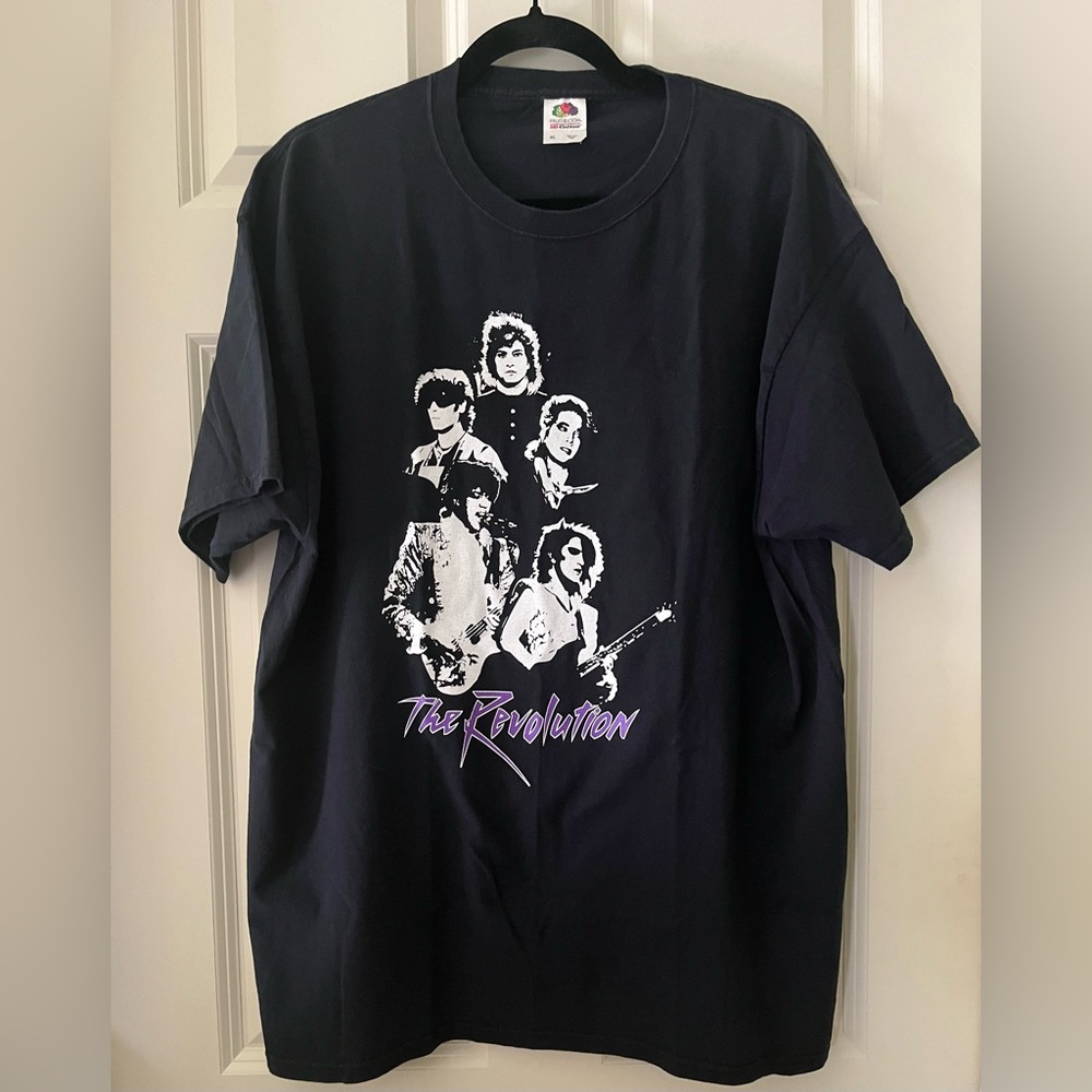 Prince & the Revolution Vintage Retro 80s Music Band Graphic T-Shirt XL